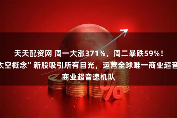 天天配资网 周一大涨371%，周二暴跌59%！这只“太空概念”新股吸引所有目光，运营全球唯一商业超音速机队